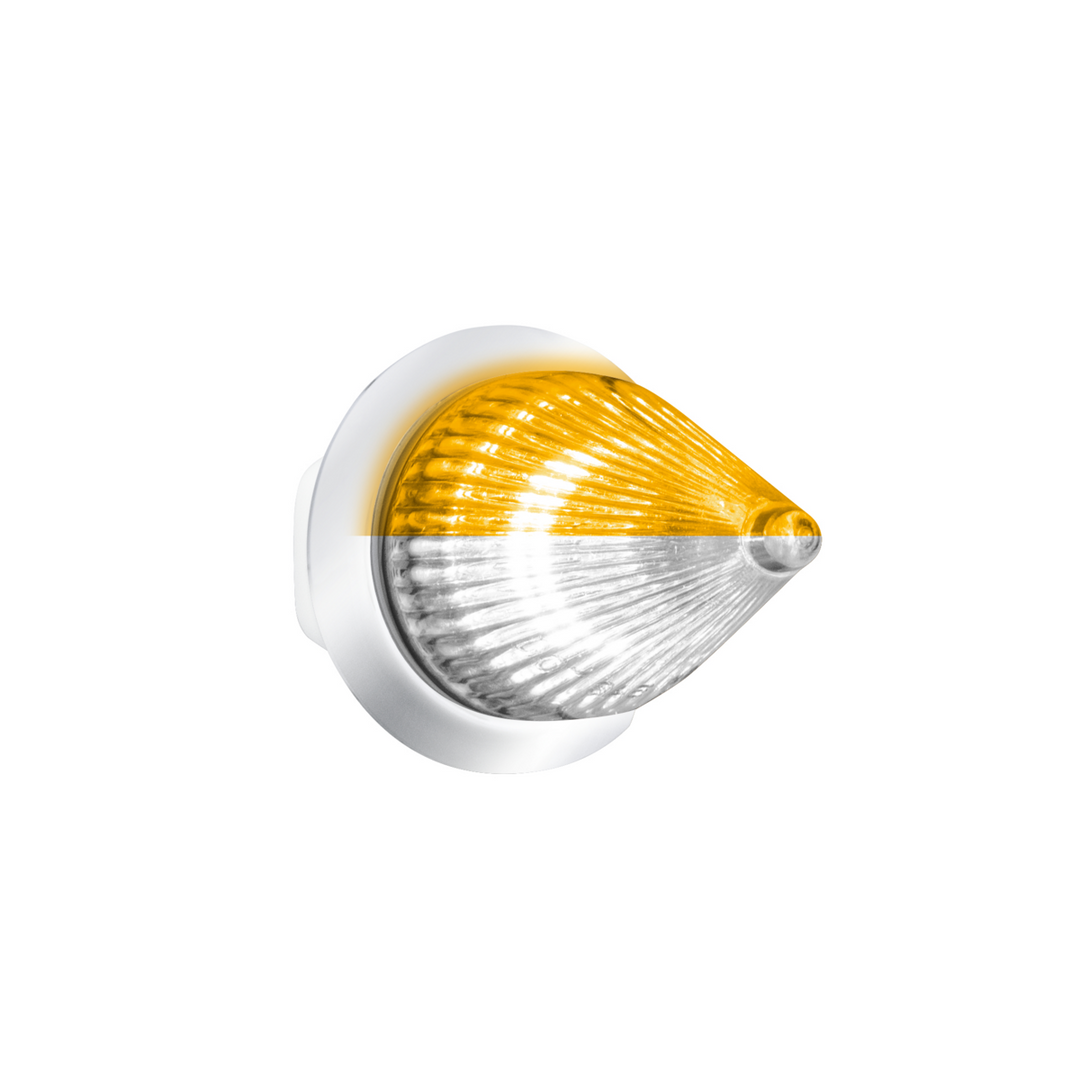 Double Fury 4 LED Dual Function 1-1/8" Spike Light - Amber &amp; White LED