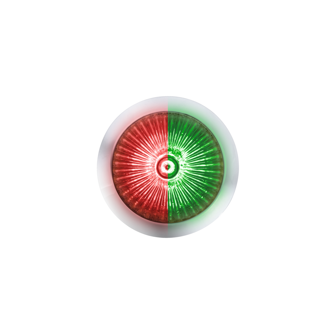 Double Fury 4 LED Dual Function 1-1/8" Spike Light - Red &amp; Green LED