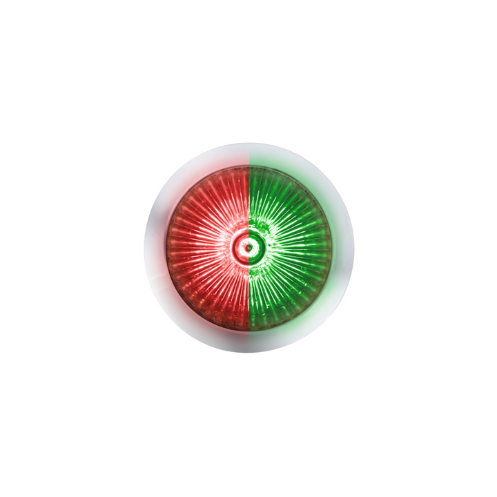 Double Fury 4 LED Dual Function 1-1/8" Spike Light - Red &amp; Green LED