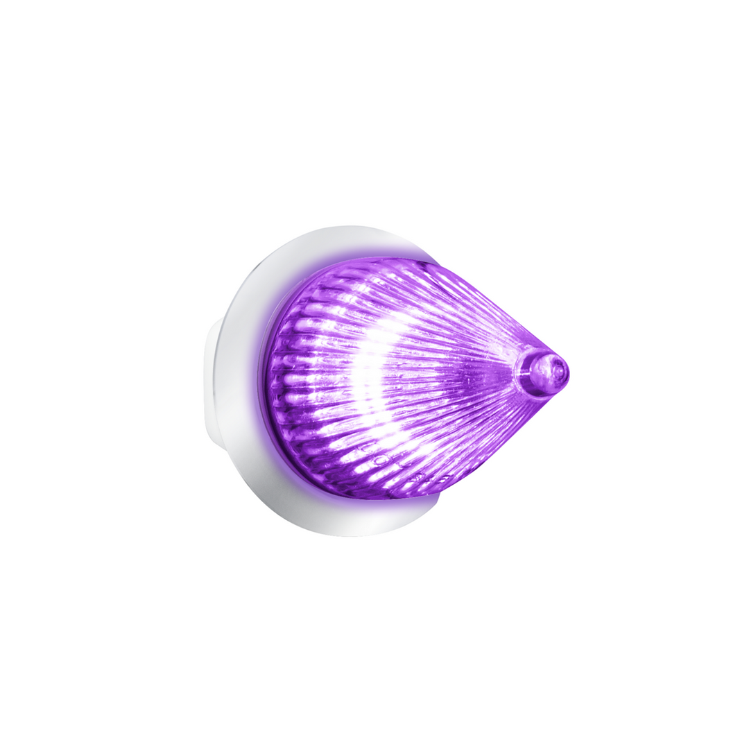 Double Fury 4 LED Dual Function 1-1/8" Spike Light - Red &amp; Purple LED