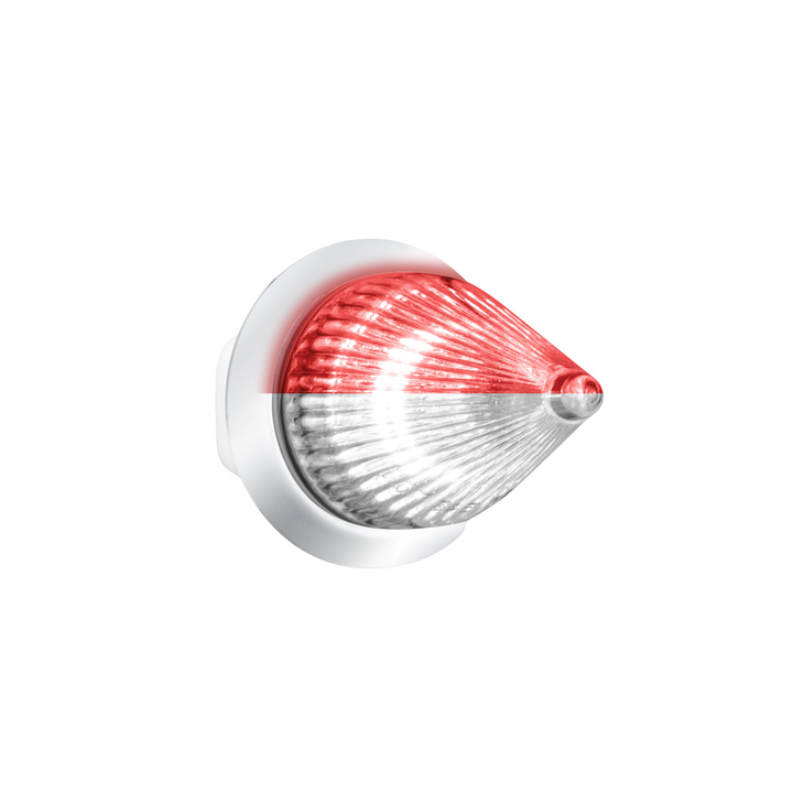 Double Fury 4 LED Dual Function 1-1/8" Spike Light - Red &amp; White LED