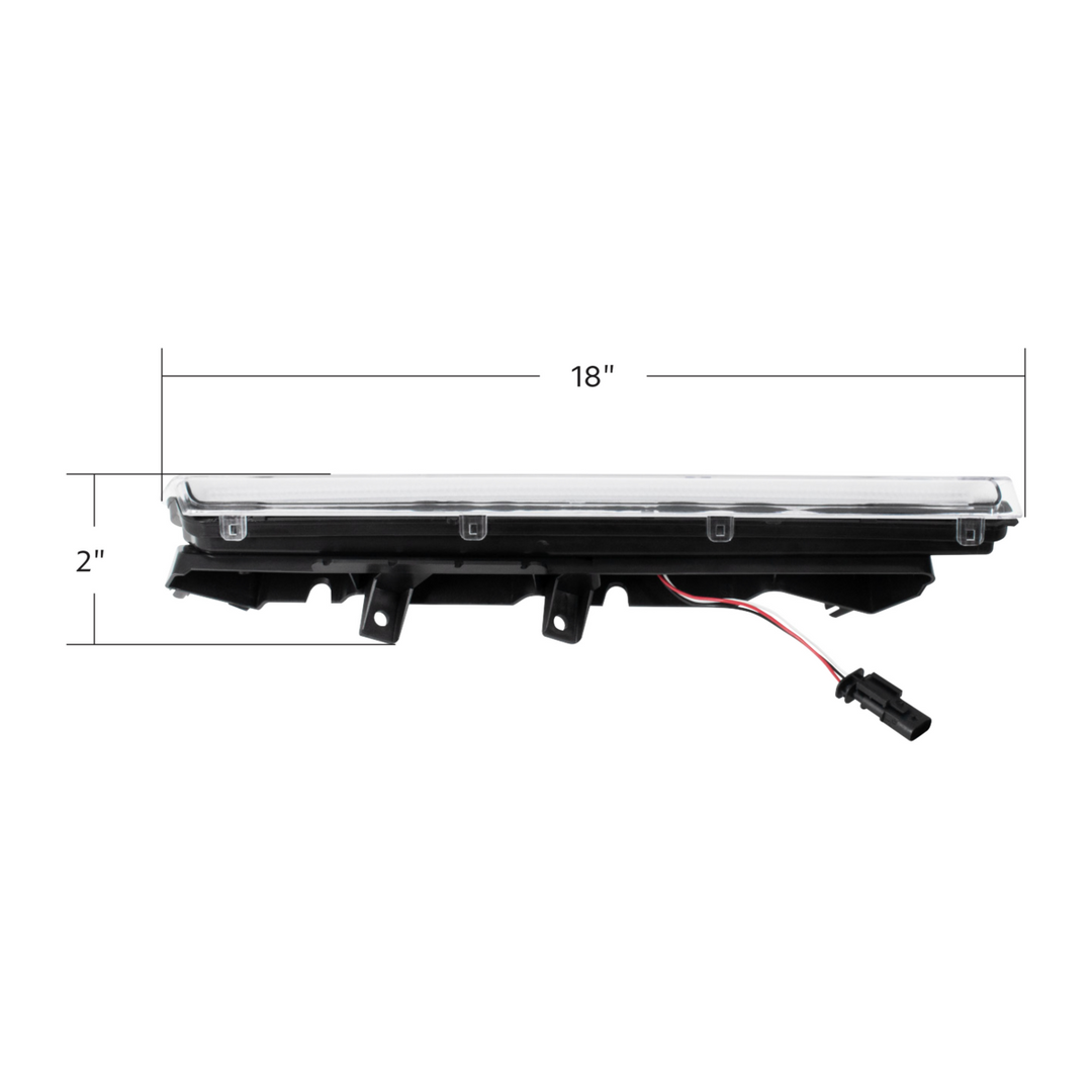 48 LED Competition Series Fender Turn Signal Light For 2022-2026 Kenworth T680 — Passenger