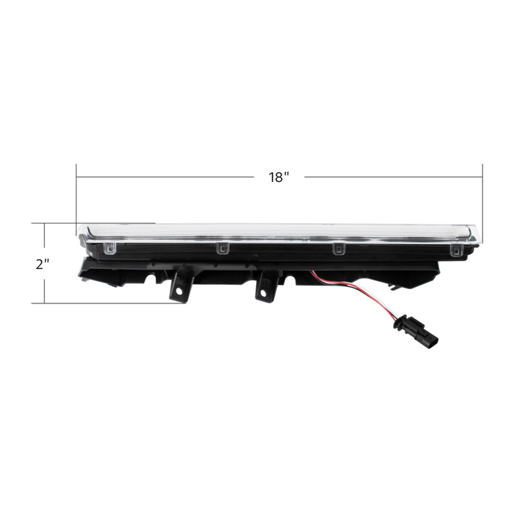 48 LED Competition Series Fender Turn Signal Light For 2022-2026 Kenworth T680 — Passenger