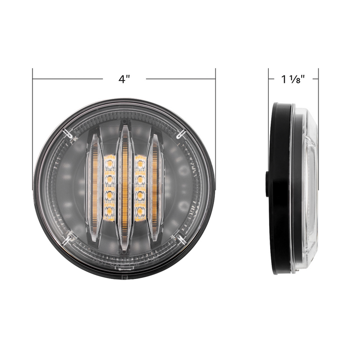 Saber 29 LED 4" Round Turn Signal Light