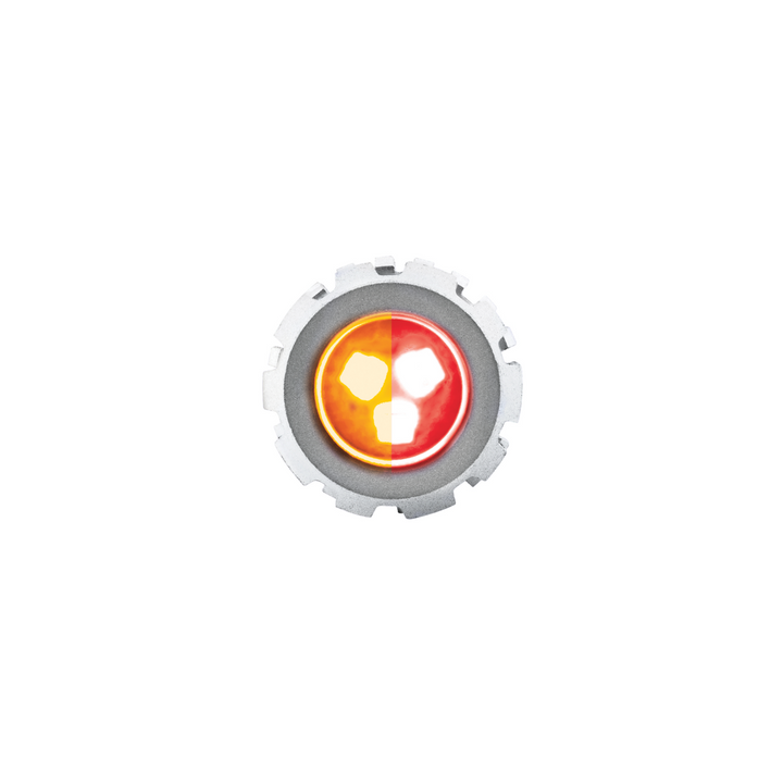 Double Fury High Power 18 LED 1157 Bulb - Amber &amp; Red LED