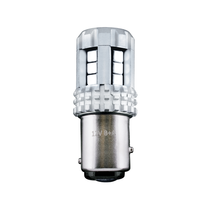 Double Fury High Power 18 LED 1157 Bulb - Amber &amp; White LED