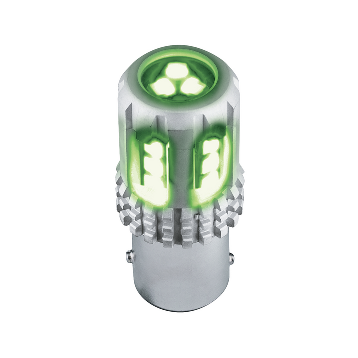 Double Fury High Power 18 LED 1157 Bulb - Red &amp; Green LED