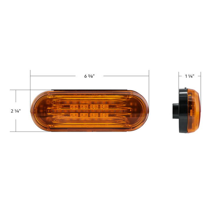 Saber 32 LED 6" Oval Turn Signal Light