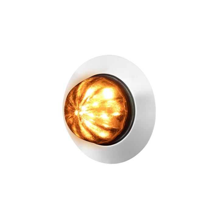6 LED Dual Function 1-1/4" Watermelon Light With Stainless Steel Bezel