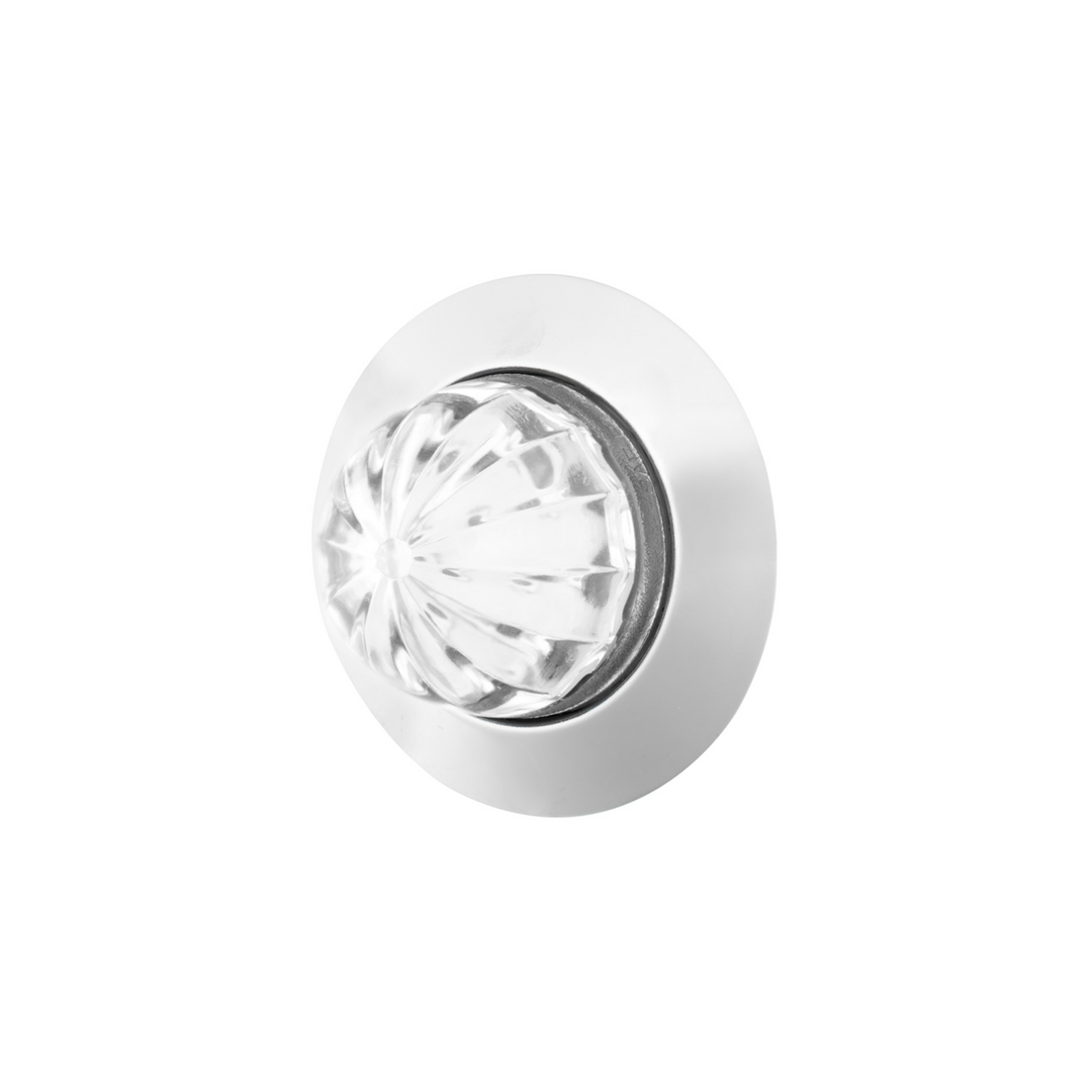 6 LED Dual Function 1-1/4" Watermelon Light With Stainless Steel Bezel