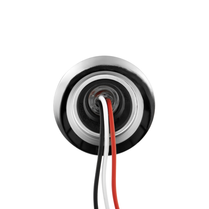 6 LED Dual Function 1-1/4" Watermelon Light With Stainless Steel Bezel