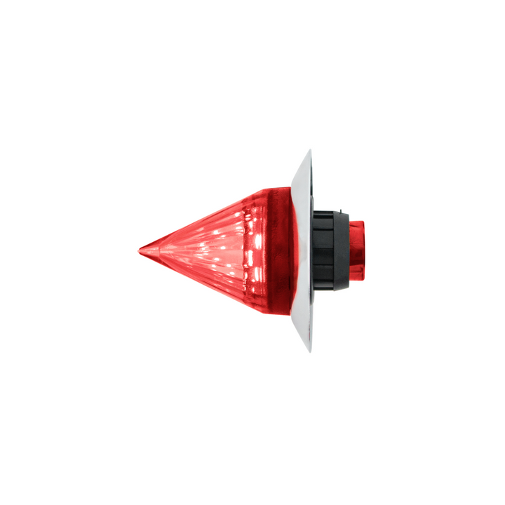 6 LED Dual Function 1-1/4" Spike Light With Stainless Steel Bezel