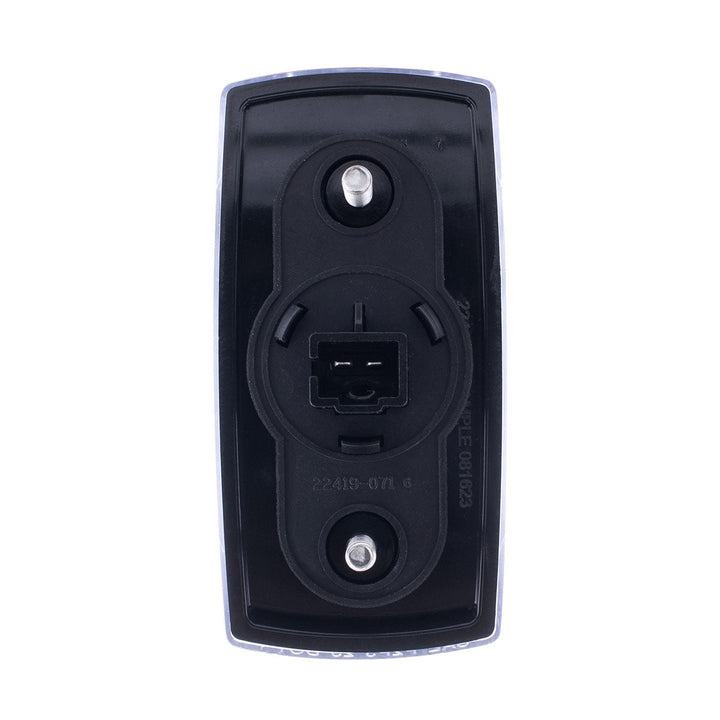 8 LED Cab Light For Freightliner M2 - Amber LED/Clear Lens
