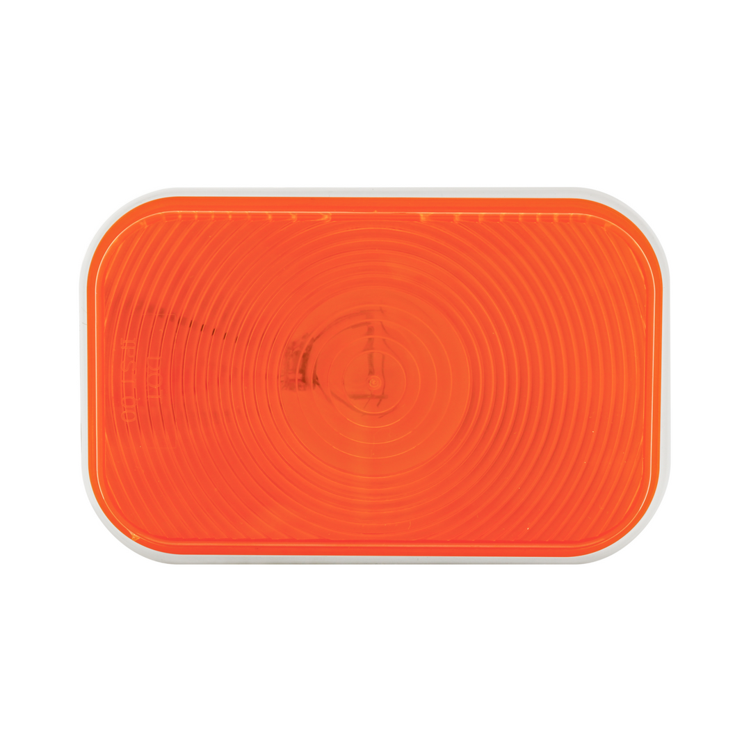 Rectangular Turn Signal Light - Amber Lens