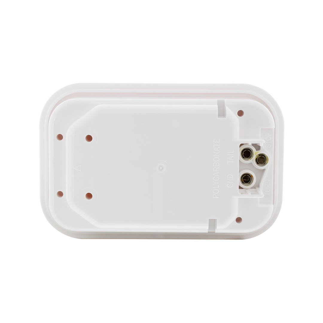 Rectangular Turn Signal Light - Amber Lens