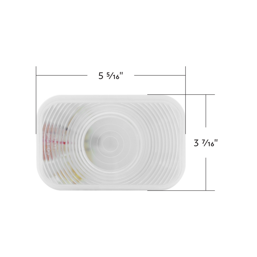 Rectangular Back-Up Light