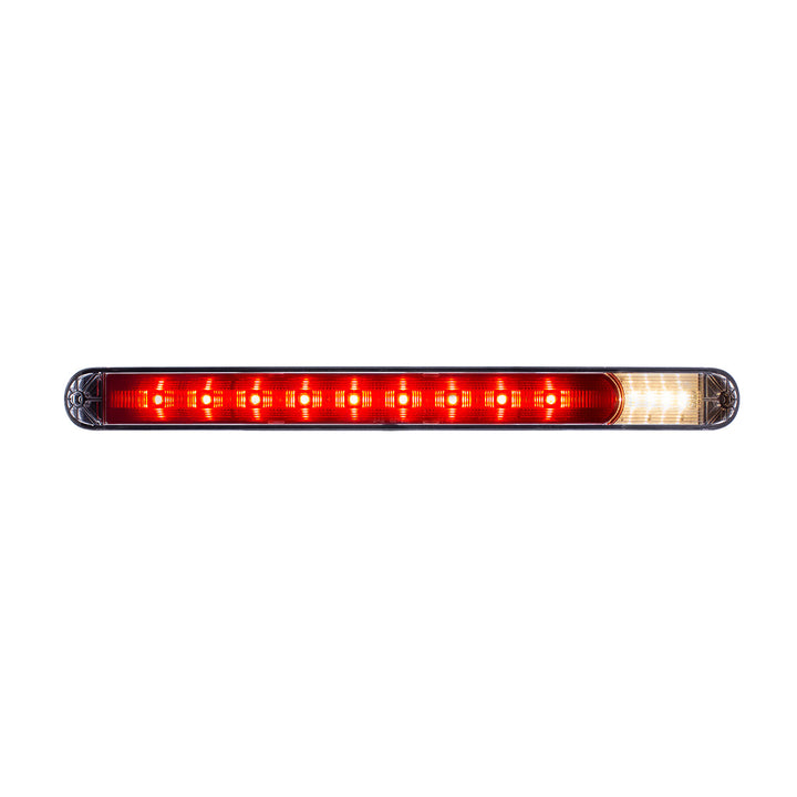 9 Red LED 17" Light Bar With 4 White LED Back Up Light (Bulk)