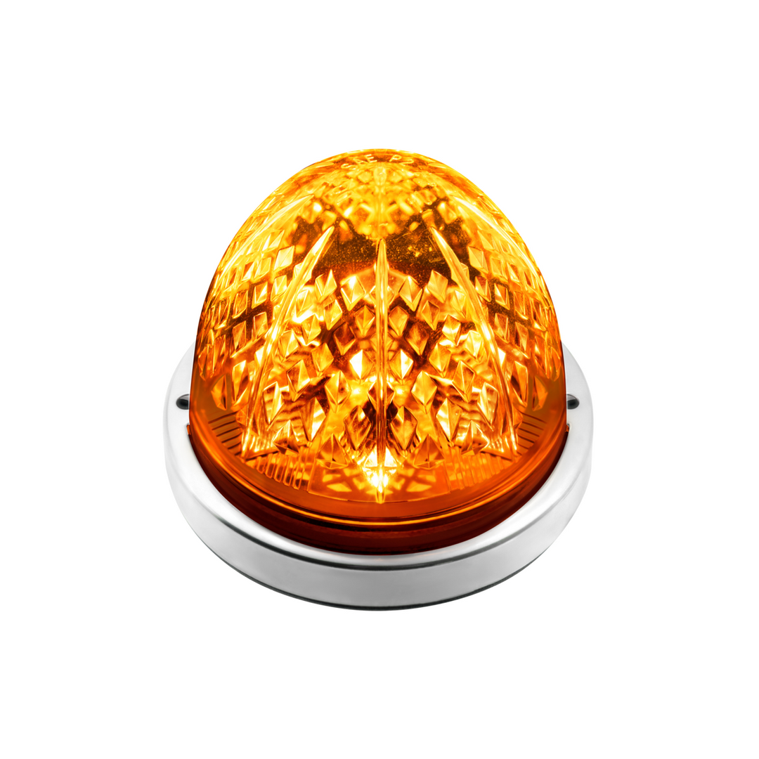 Crystal-Comet 9 LED Dual Function Watermelon Light With Stainless Steel Bezel