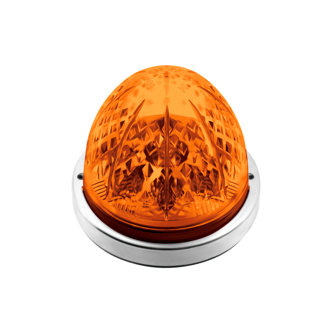 Crystal-Comet 9 LED Dual Function Watermelon Light With Stainless Steel Bezel
