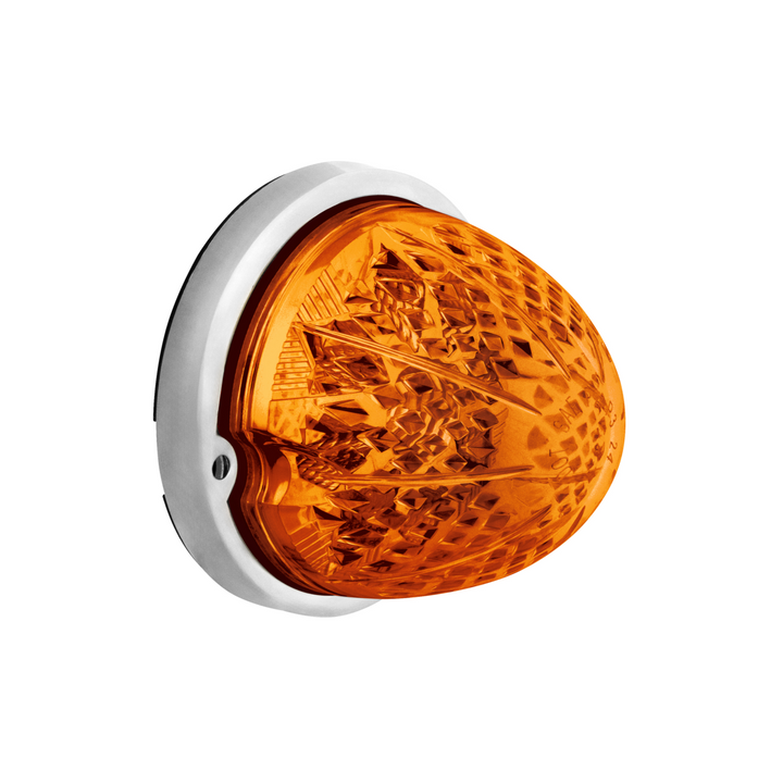 Crystal-Comet 9 LED Dual Function Watermelon Light With Stainless Steel Bezel