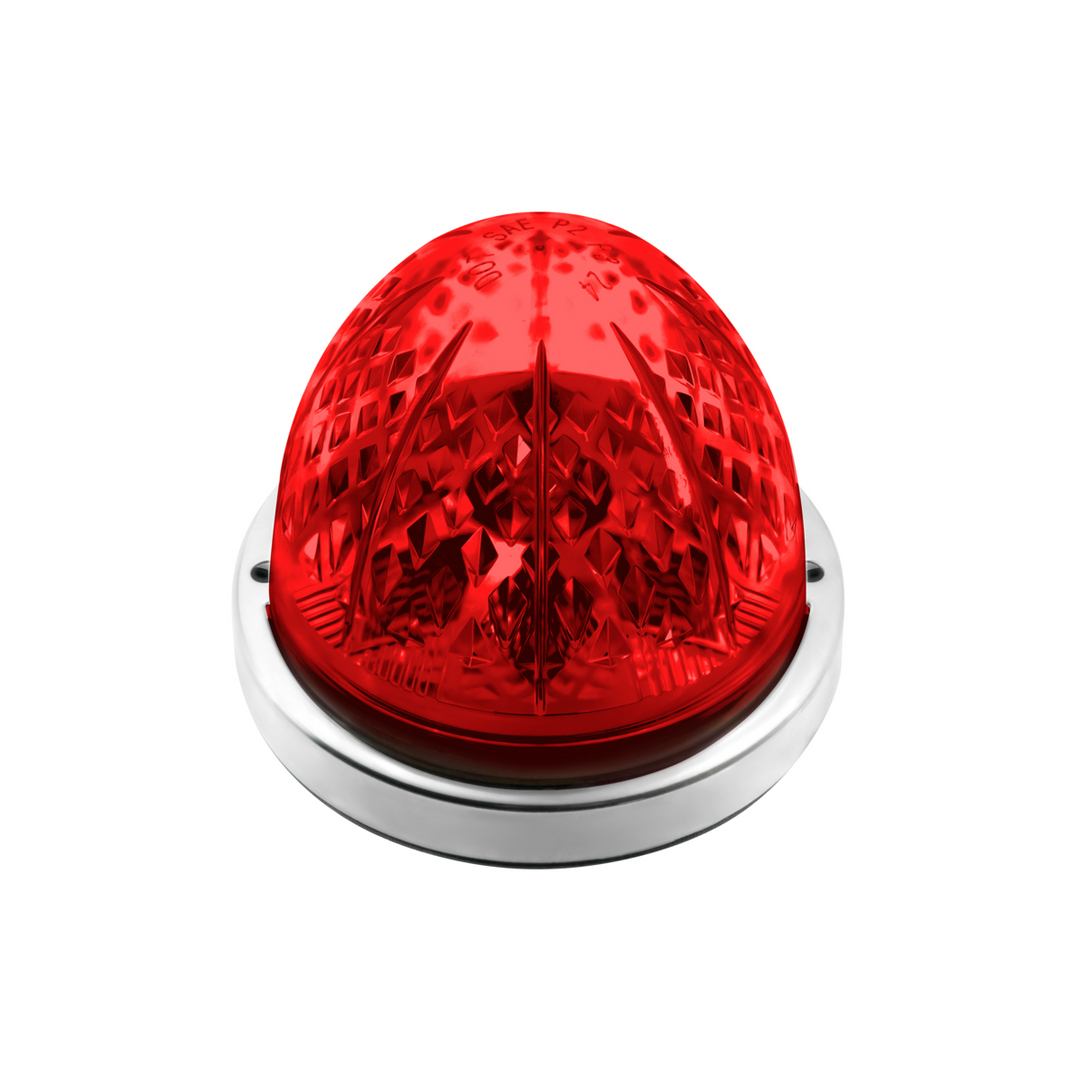 Crystal-Comet 9 LED Dual Function Watermelon Light With Stainless Steel Bezel