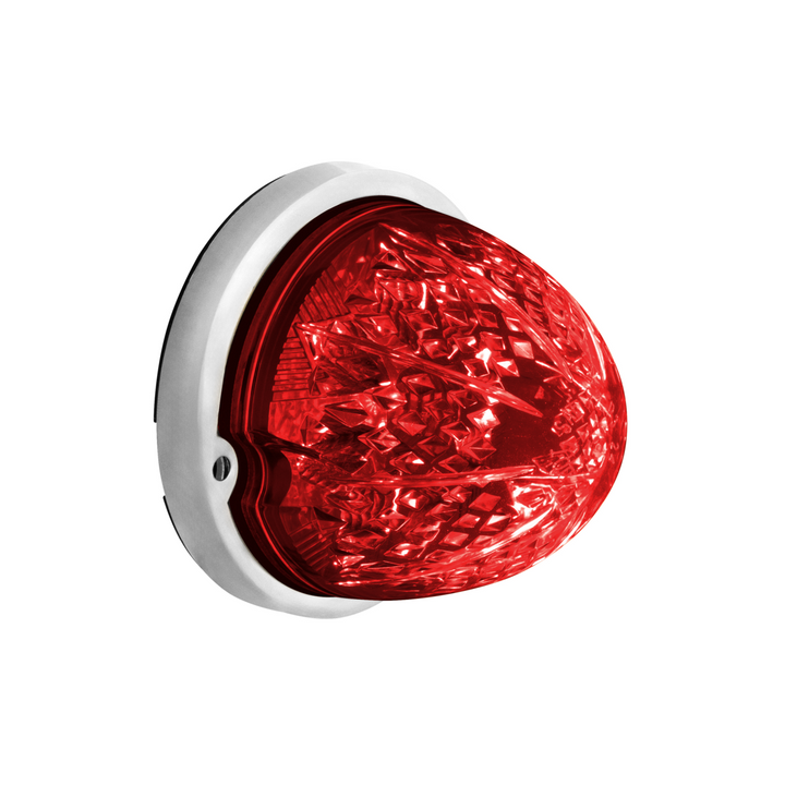 Crystal-Comet 9 LED Dual Function Watermelon Light With Stainless Steel Bezel