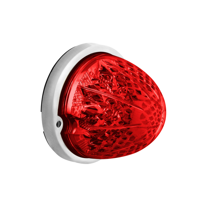 Crystal-Comet 9 LED Dual Function Watermelon Light With Stainless Steel Bezel