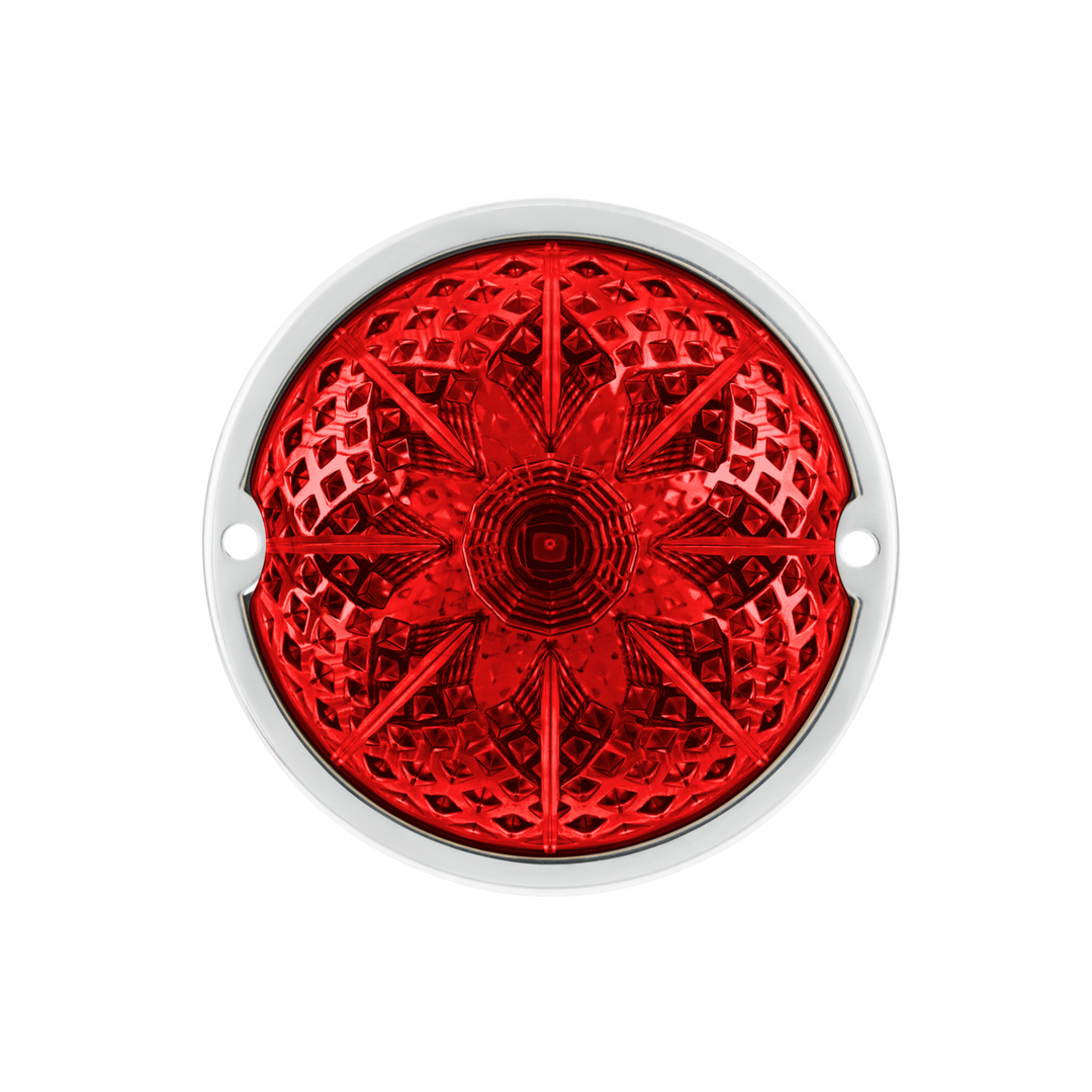 Crystal-Comet 9 LED Dual Function Watermelon Light With Stainless Steel Bezel