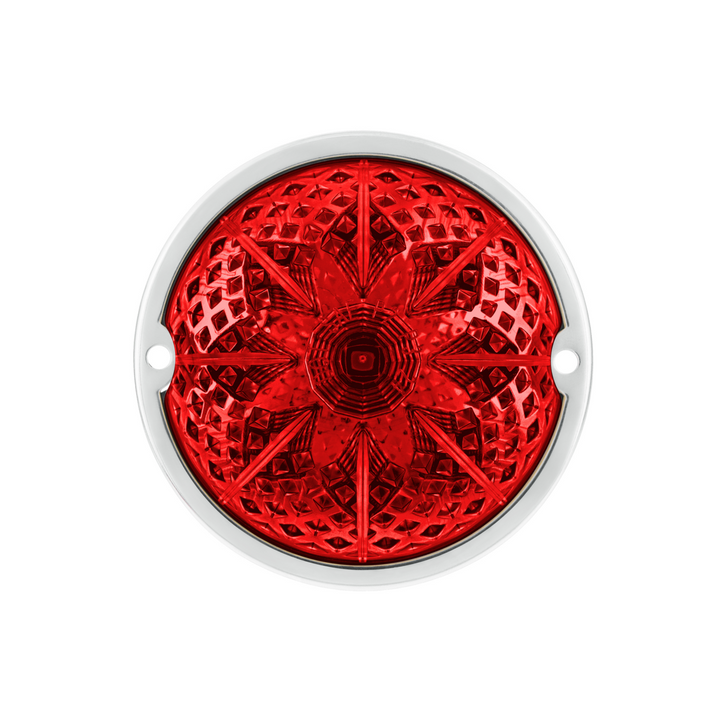 Crystal-Comet 9 LED Dual Function Watermelon Light With Stainless Steel Bezel