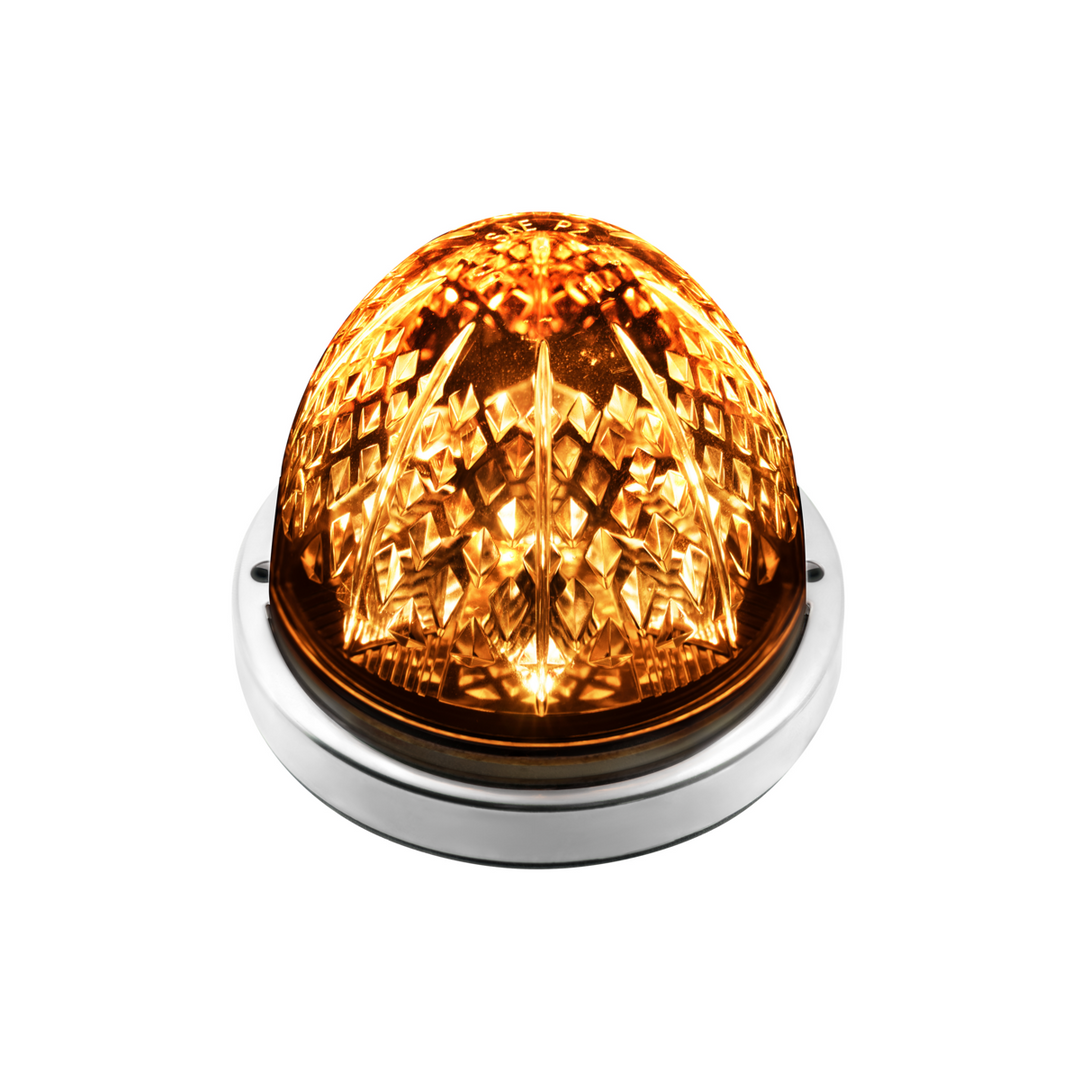 Crystal-Comet 9 LED Dual Function Watermelon Light With Stainless Steel Bezel