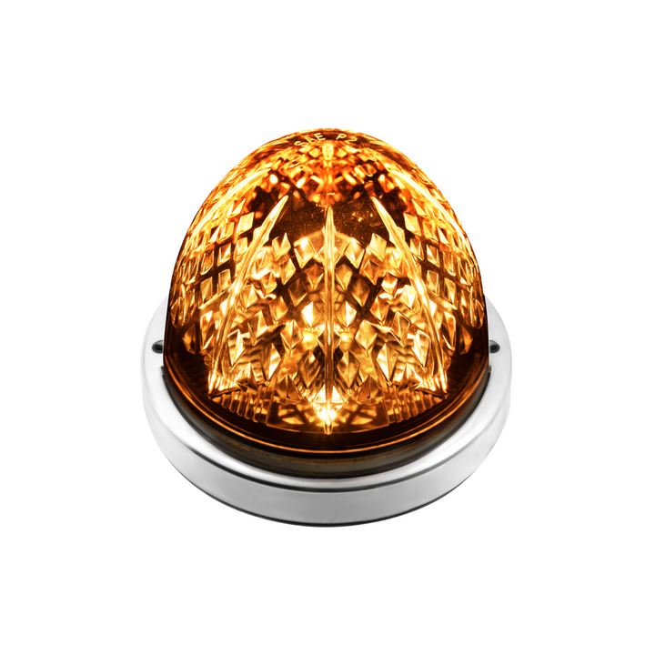 Crystal-Comet 9 LED Dual Function Watermelon Light With Stainless Steel Bezel