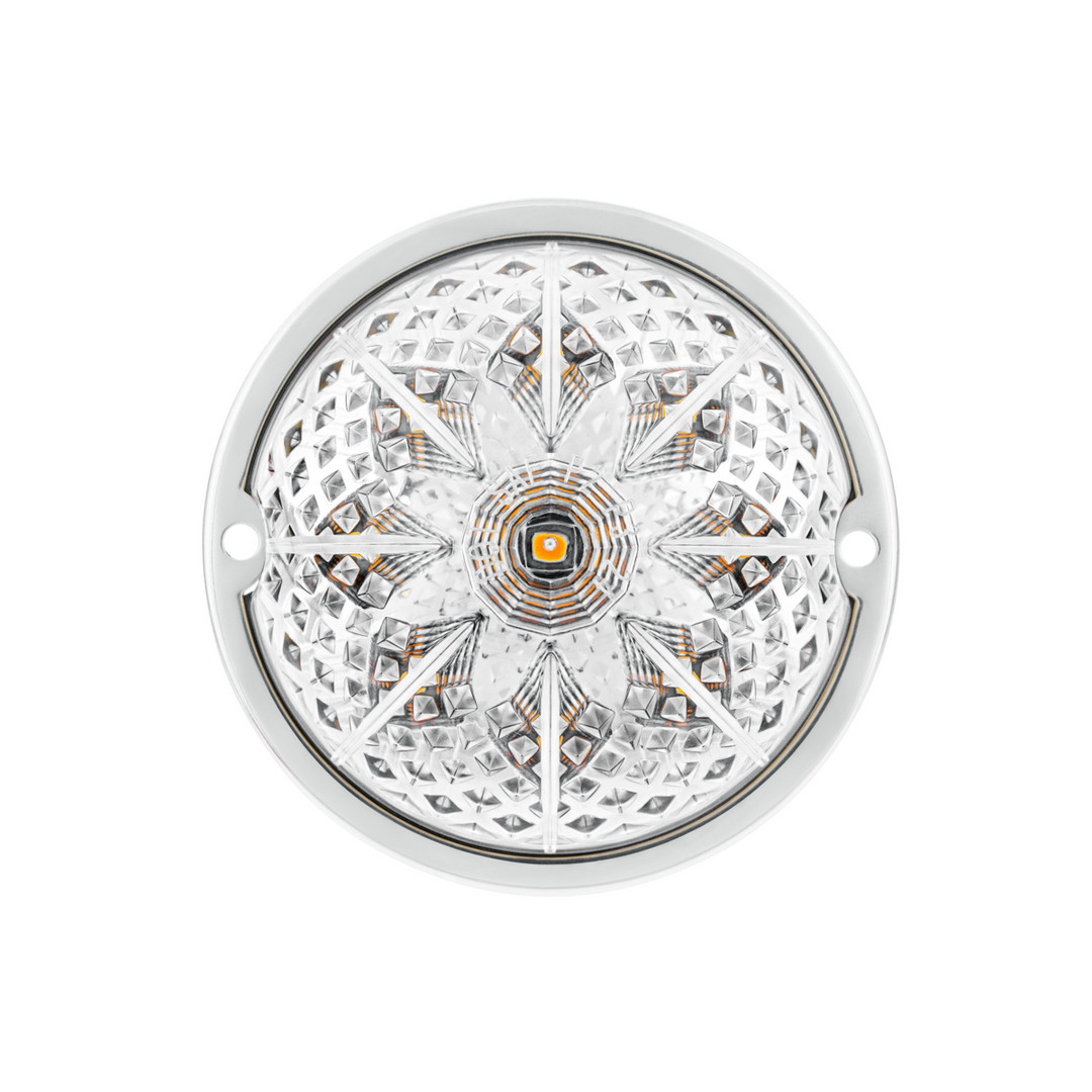 Crystal-Comet 9 LED Dual Function Watermelon Light With Stainless Steel Bezel