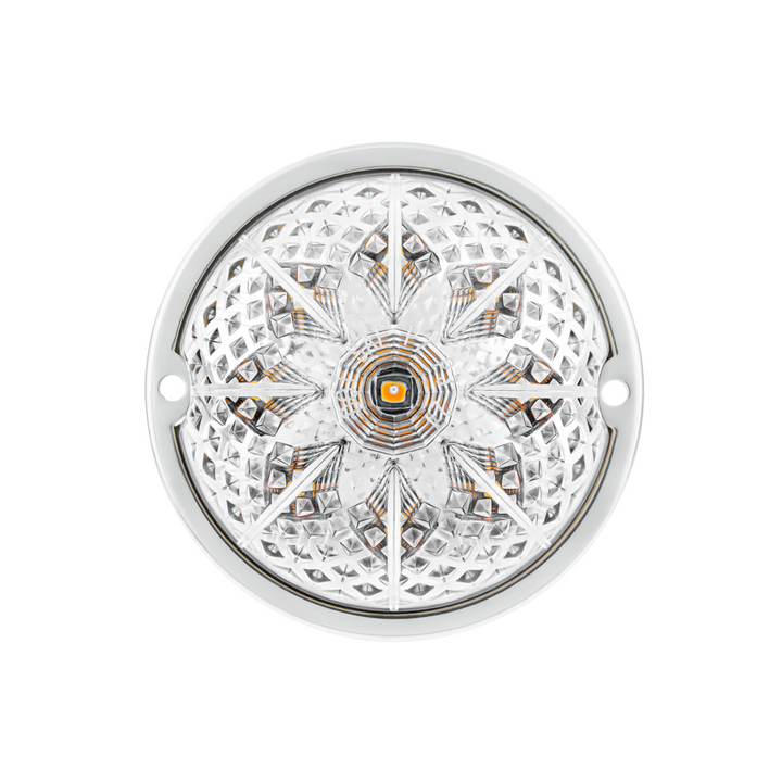 Crystal-Comet 9 LED Dual Function Watermelon Light With Stainless Steel Bezel