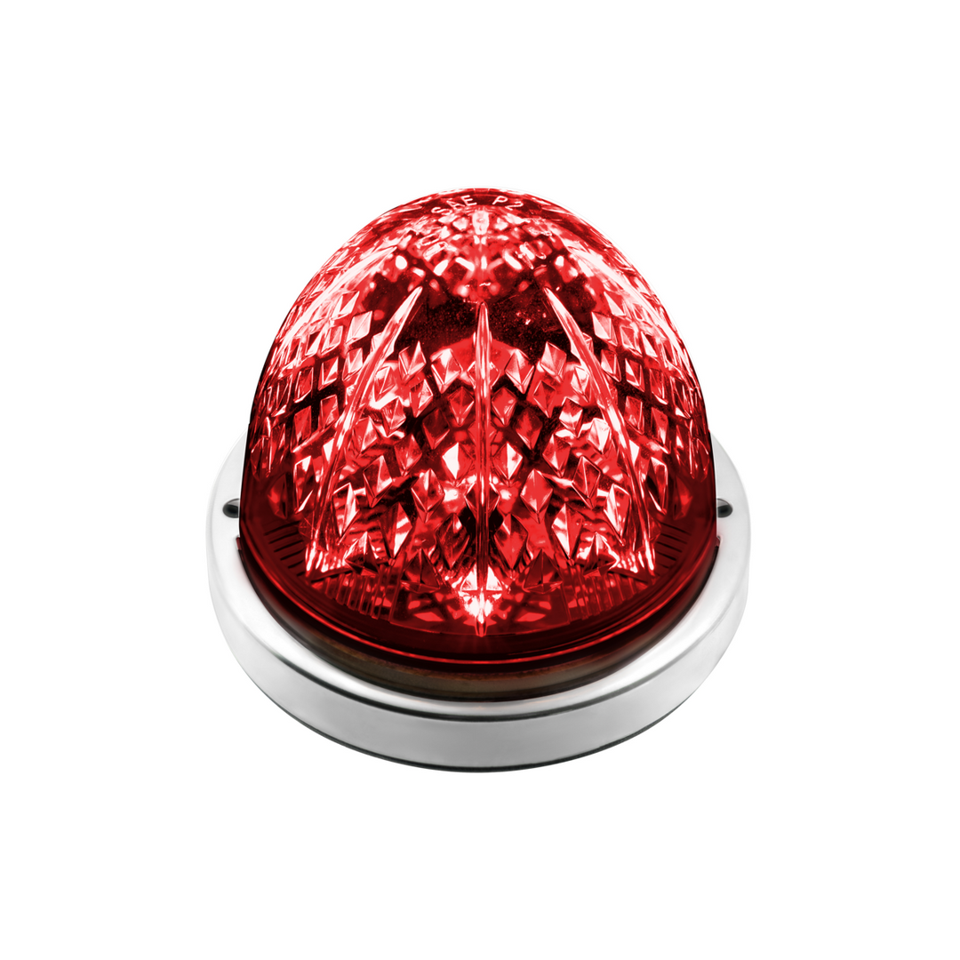 Crystal-Comet 9 LED Dual Function Watermelon Light With Stainless Steel Bezel