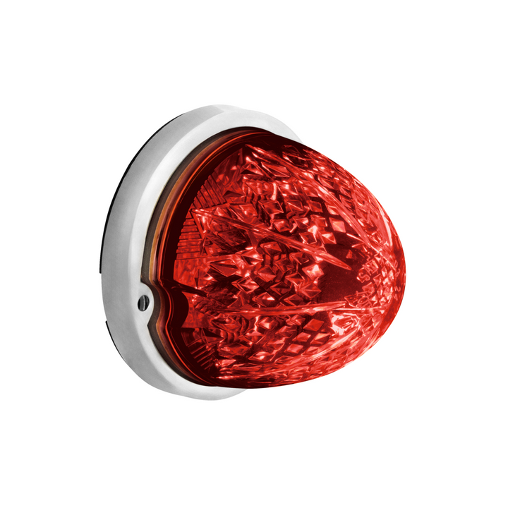 Crystal-Comet 9 LED Dual Function Watermelon Light With Stainless Steel Bezel