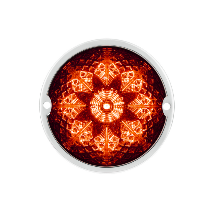Crystal-Comet 9 LED Dual Function Watermelon Light With Stainless Steel Bezel