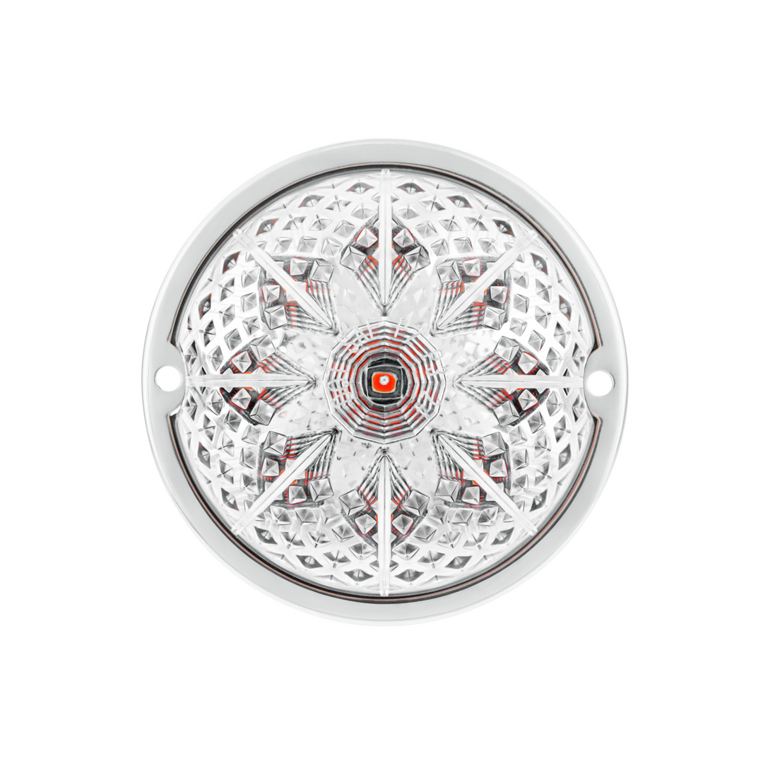 Crystal-Comet 9 LED Dual Function Watermelon Light With Stainless Steel Bezel