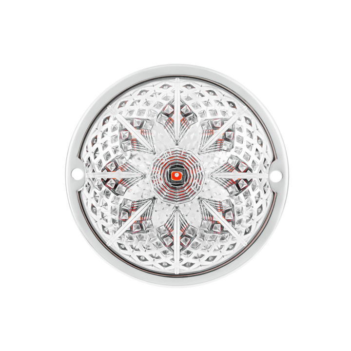Crystal-Comet 9 LED Dual Function Watermelon Light With Stainless Steel Bezel