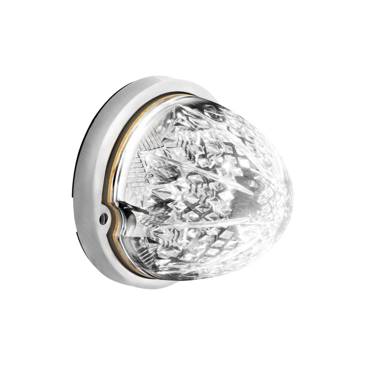 Crystal-Comet 9 LED Dual Function Watermelon Light With Stainless Steel Bezel