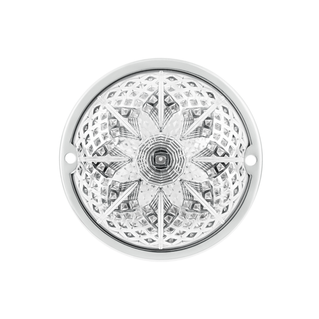 Crystal-Comet 9 LED Dual Function Watermelon Light With Stainless Steel Bezel
