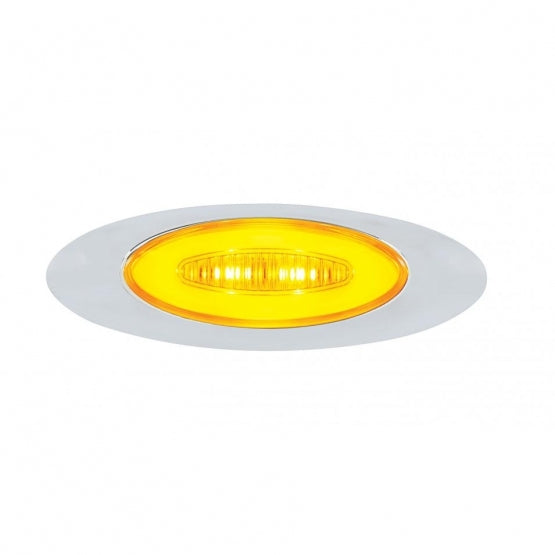 6 LED M5 Millennium GloLight (Clearance/Marker) - Amber LED/Amber Lens (Bulk)