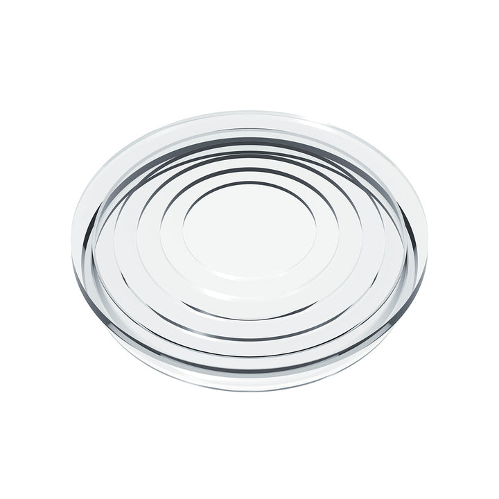 Round Map Light Lens For 2006+ Peterbilt - Clear