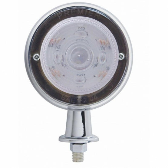 13 LED 1-1/8" Arm Honda Light Kit - Amber LED/Clear Lens