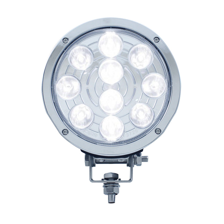 10 High Power 3 - Watt LED 7" Driving Light - 1300 Lumens