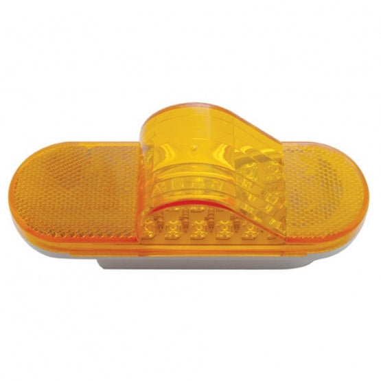 18 LED Mid - Trailer Turn Signal Light - Amber LED/Amber Lens