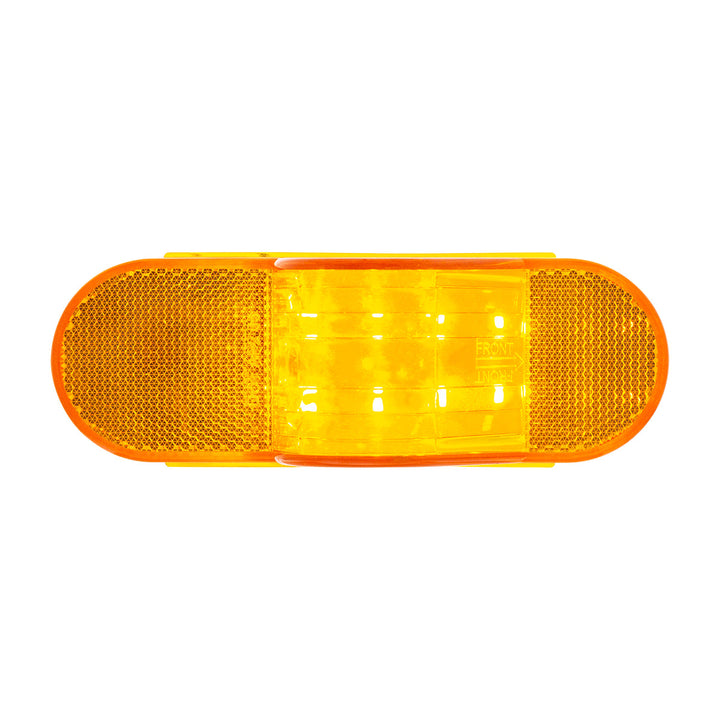 8 LED Mid - Trailer Turn Signal Light - Amber LED/Amber Lens (Card)