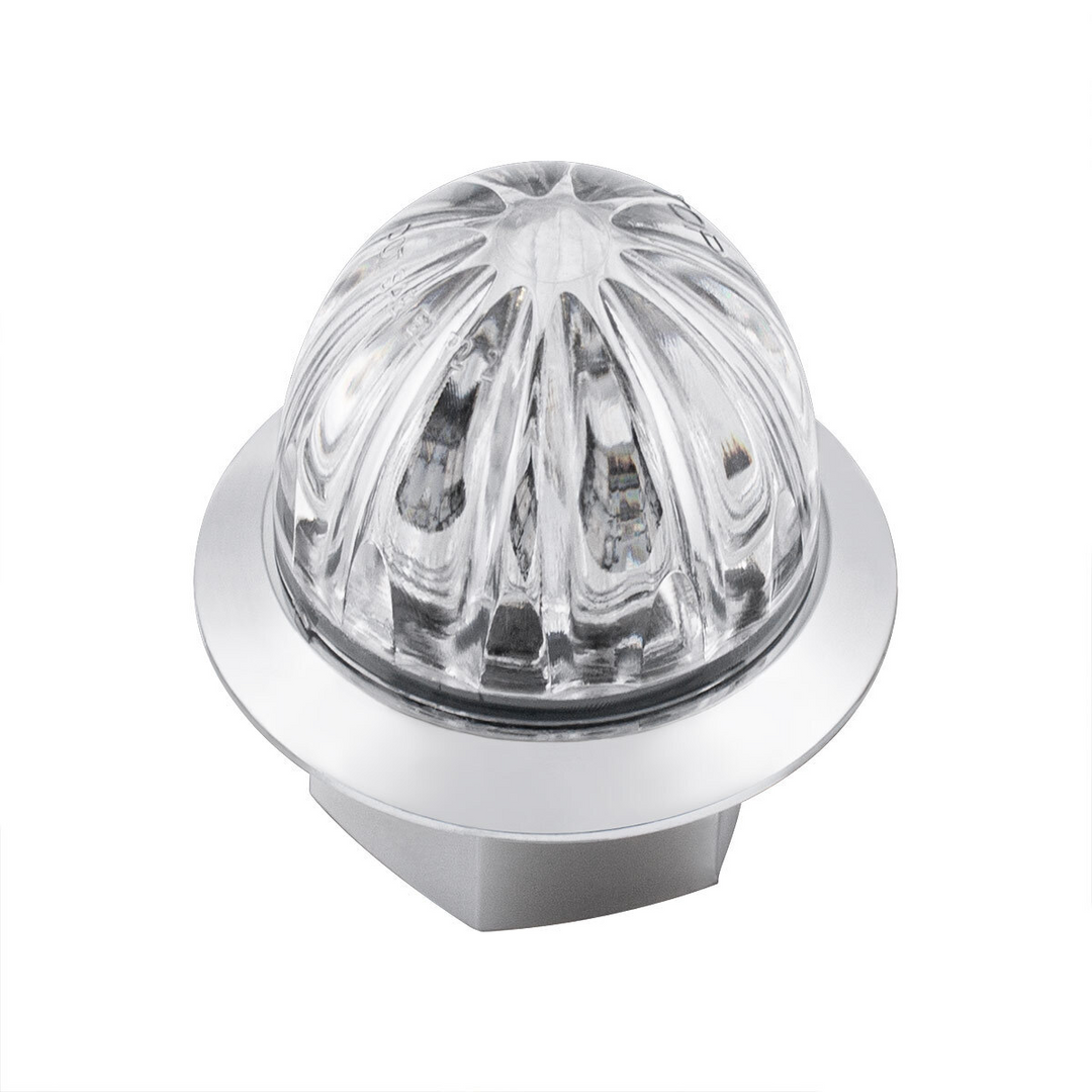 Double Fury 4 LED 1-1/8" Watermelon Clearance/Marker Light - Red &amp; Purple LED