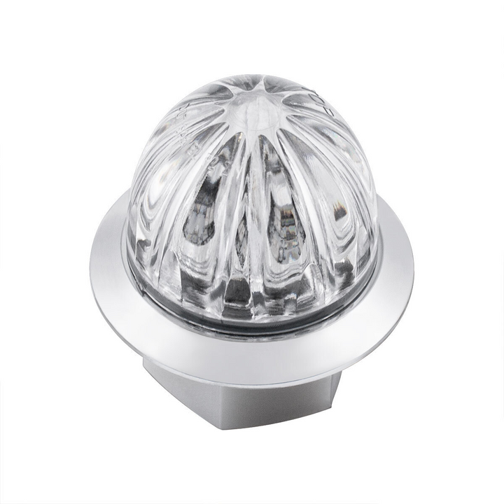 Double Fury 4 LED 1-1/8" Watermelon Clearance/Marker Light - Red &amp; Purple LED