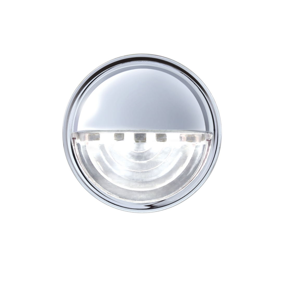 4 LED Round License Light
