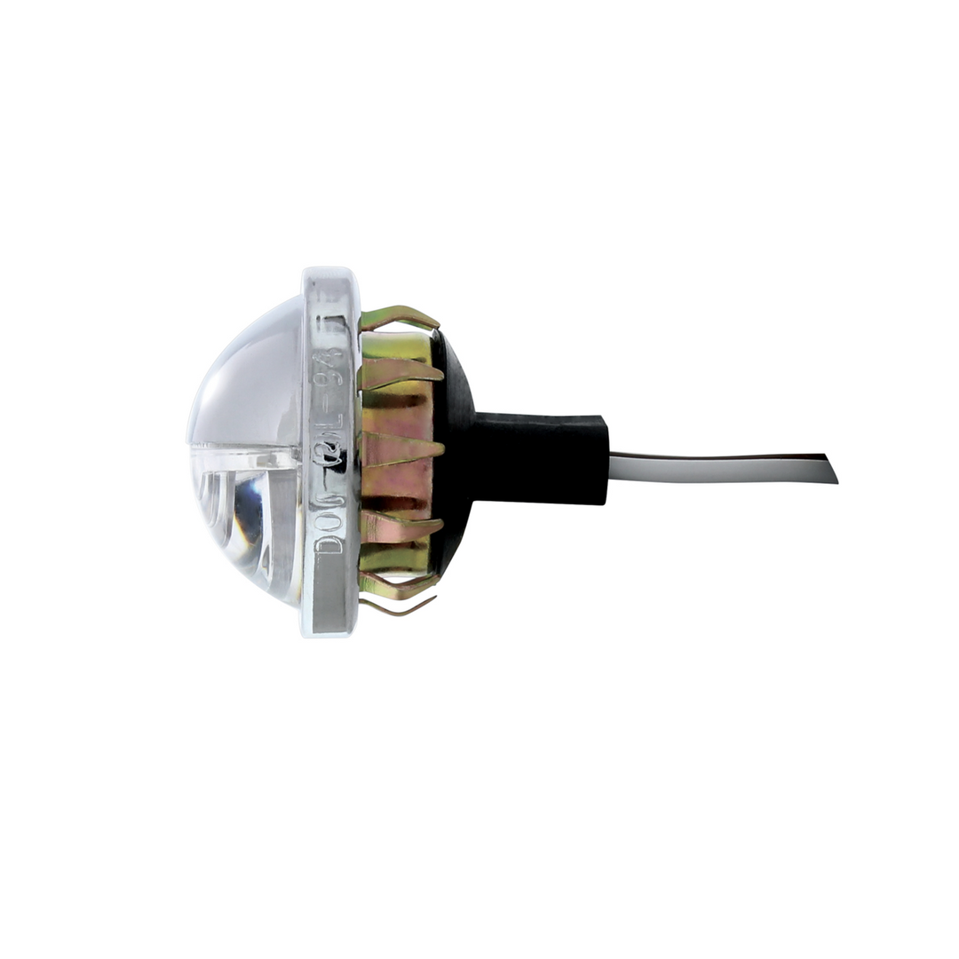 4 LED Round License Light